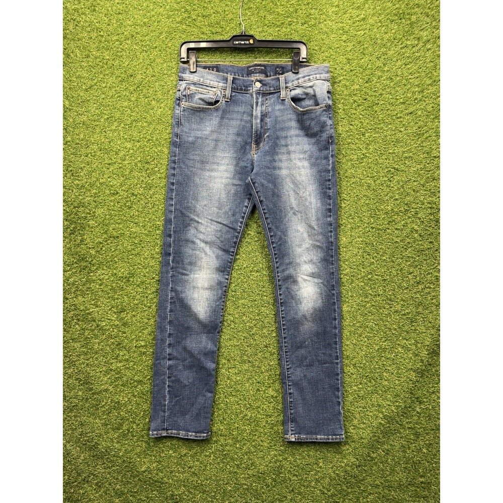 Lucky Brand Jeans Mens 32x32 Dark Wash Denim 410 Athletic Slim Casual Stretch